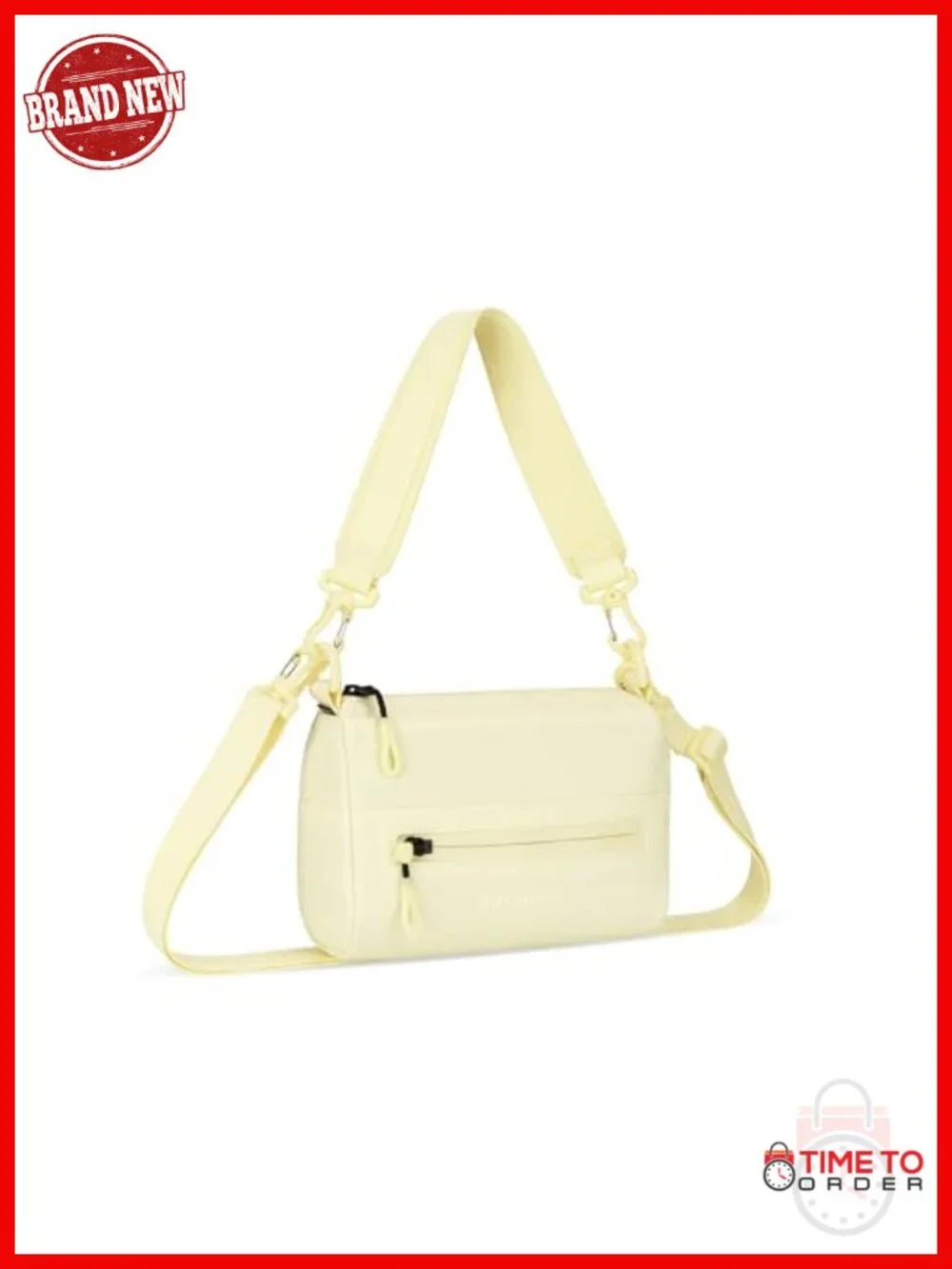 Mini Crossbody Purse, Lightweight Vegan Recycled Polyester, RFID Protection,